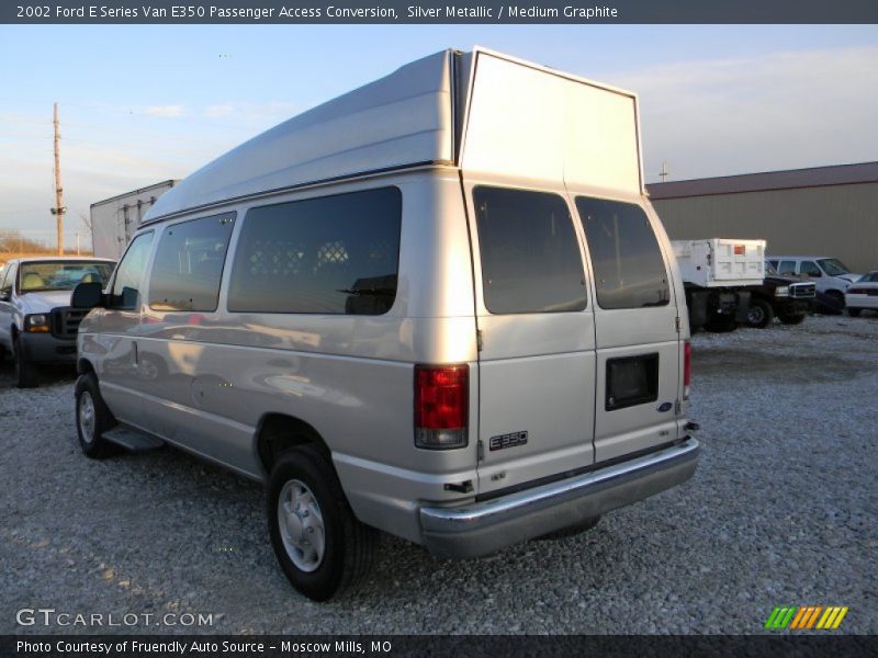 Silver Metallic / Medium Graphite 2002 Ford E Series Van E350 Passenger Access Conversion