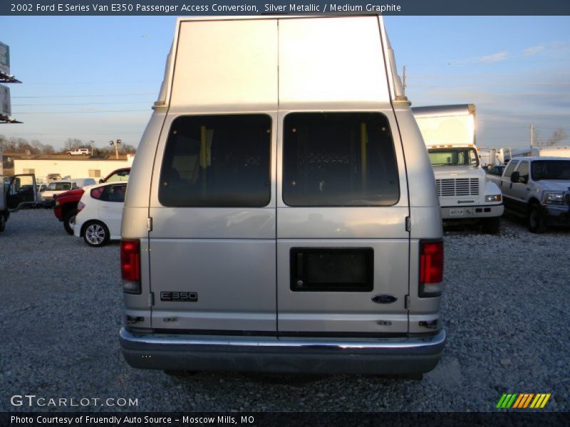 Silver Metallic / Medium Graphite 2002 Ford E Series Van E350 Passenger Access Conversion