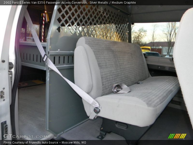 Silver Metallic / Medium Graphite 2002 Ford E Series Van E350 Passenger Access Conversion