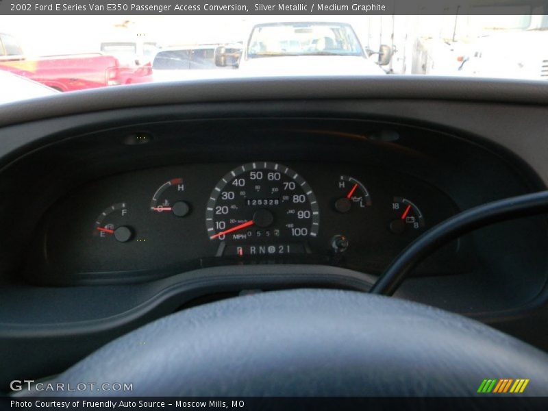 Silver Metallic / Medium Graphite 2002 Ford E Series Van E350 Passenger Access Conversion