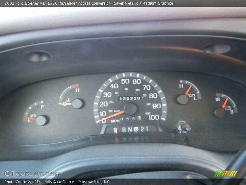 Silver Metallic / Medium Graphite 2002 Ford E Series Van E350 Passenger Access Conversion