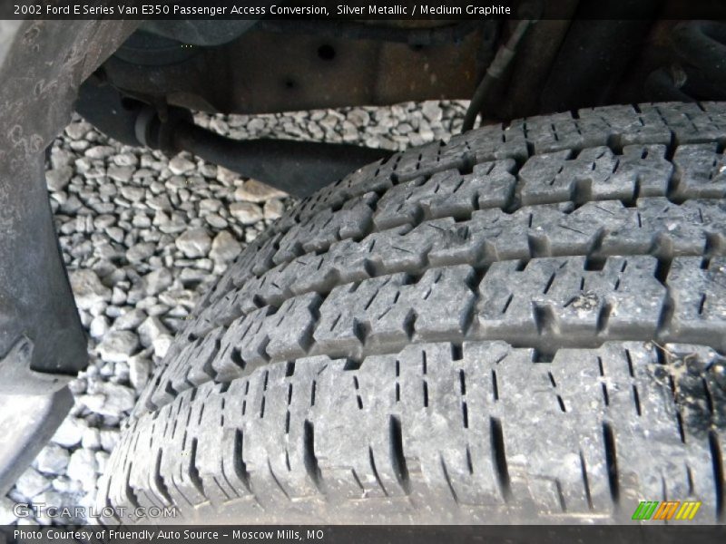 Silver Metallic / Medium Graphite 2002 Ford E Series Van E350 Passenger Access Conversion