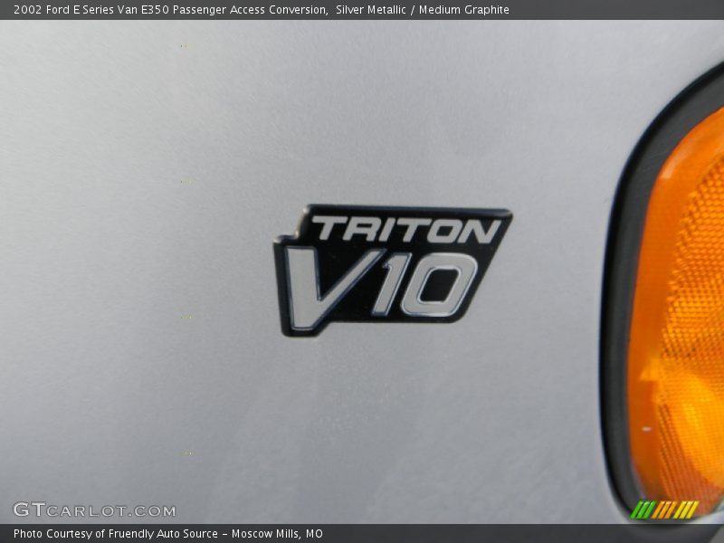 Silver Metallic / Medium Graphite 2002 Ford E Series Van E350 Passenger Access Conversion