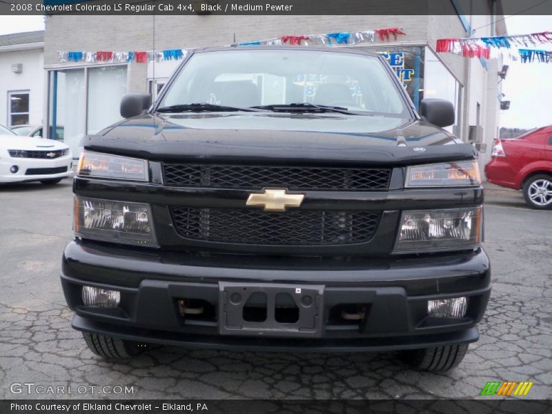 Black / Medium Pewter 2008 Chevrolet Colorado LS Regular Cab 4x4
