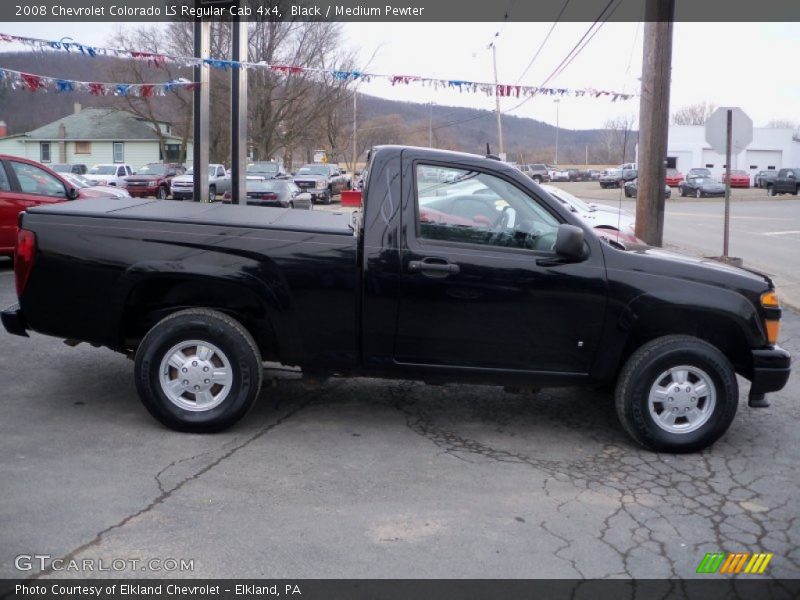 Black / Medium Pewter 2008 Chevrolet Colorado LS Regular Cab 4x4
