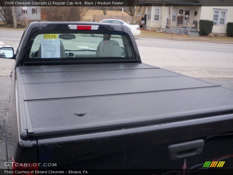 Black / Medium Pewter 2008 Chevrolet Colorado LS Regular Cab 4x4