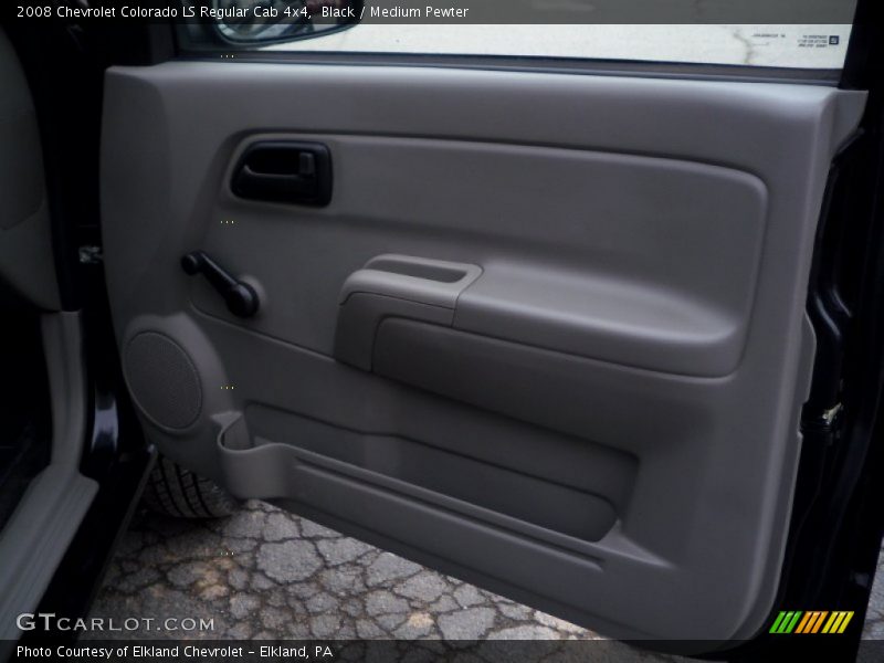 Black / Medium Pewter 2008 Chevrolet Colorado LS Regular Cab 4x4