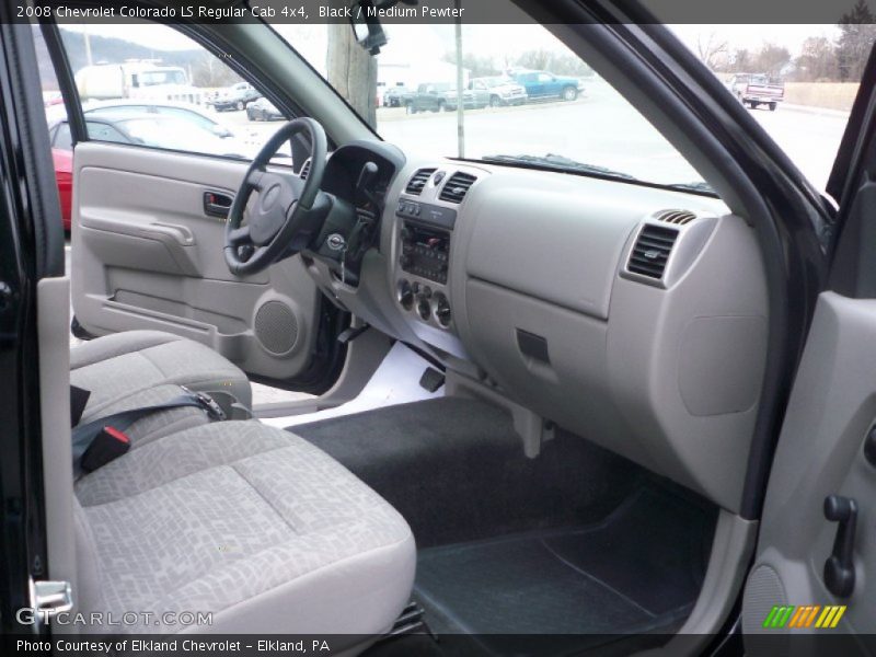 Black / Medium Pewter 2008 Chevrolet Colorado LS Regular Cab 4x4