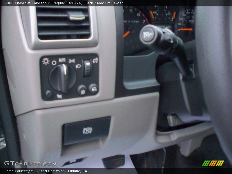 Black / Medium Pewter 2008 Chevrolet Colorado LS Regular Cab 4x4