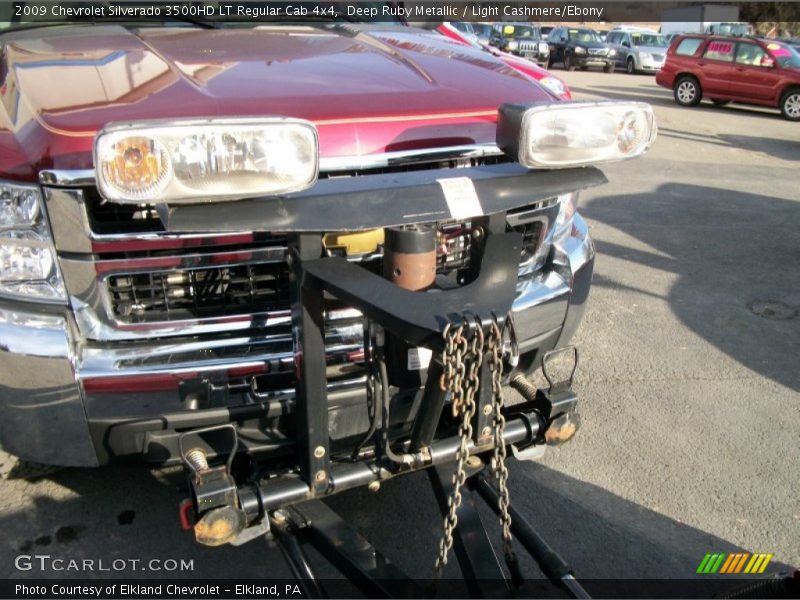 Deep Ruby Metallic / Light Cashmere/Ebony 2009 Chevrolet Silverado 3500HD LT Regular Cab 4x4