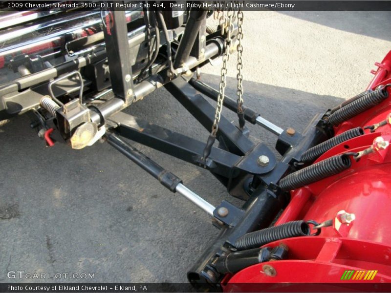 Deep Ruby Metallic / Light Cashmere/Ebony 2009 Chevrolet Silverado 3500HD LT Regular Cab 4x4