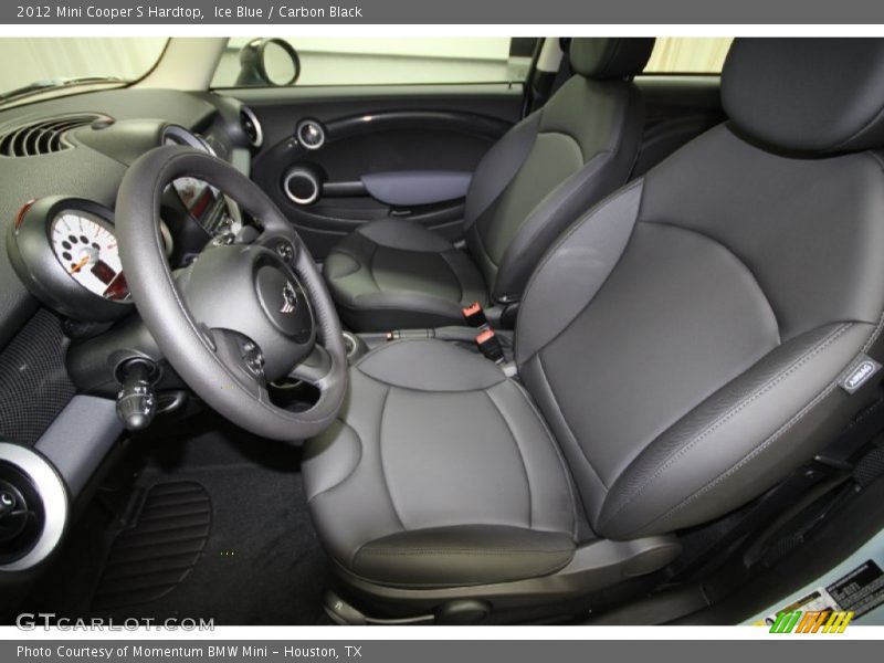Ice Blue / Carbon Black 2012 Mini Cooper S Hardtop