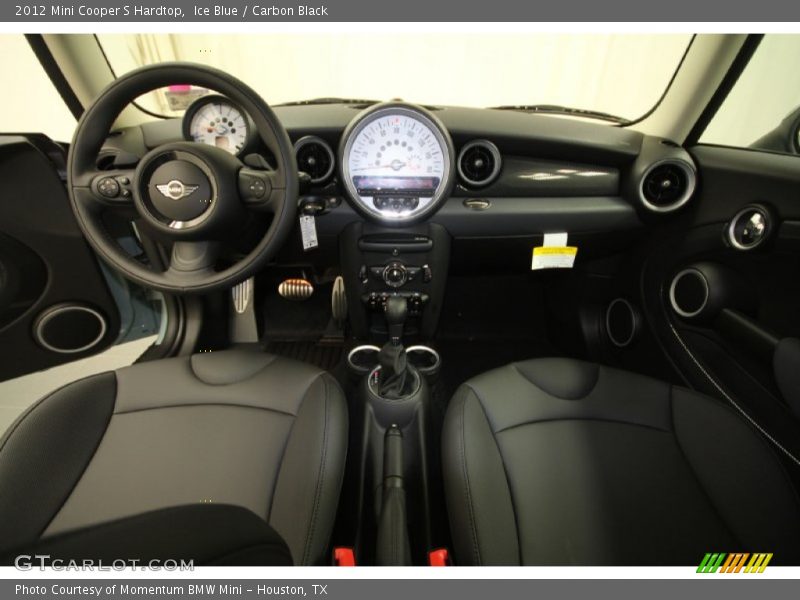 Dashboard of 2012 Cooper S Hardtop