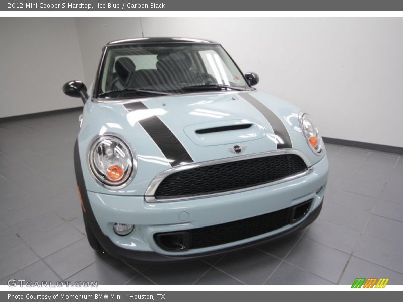 Ice Blue / Carbon Black 2012 Mini Cooper S Hardtop