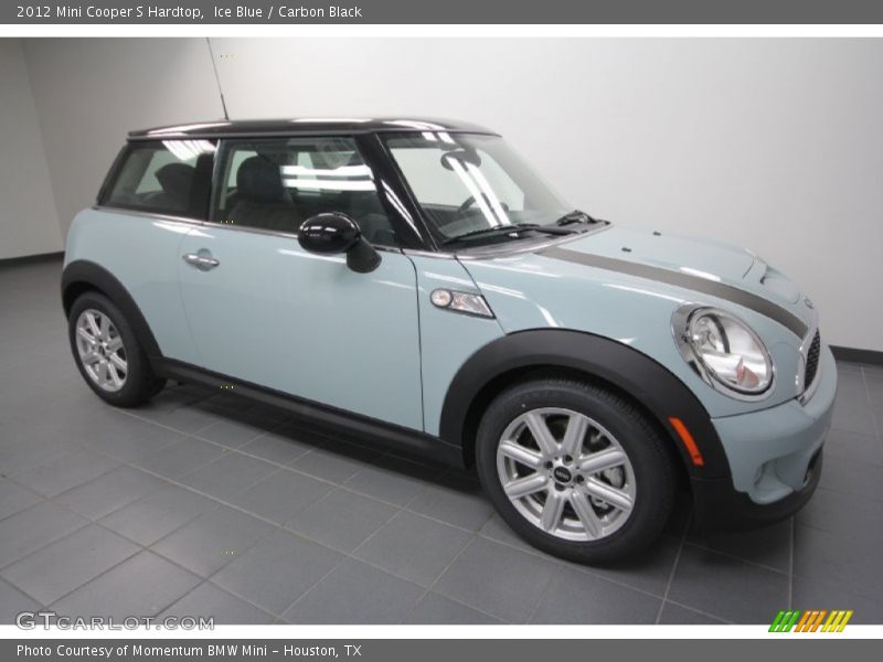 Ice Blue / Carbon Black 2012 Mini Cooper S Hardtop