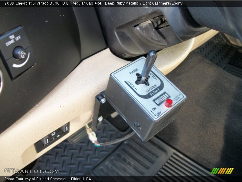 Deep Ruby Metallic / Light Cashmere/Ebony 2009 Chevrolet Silverado 3500HD LT Regular Cab 4x4
