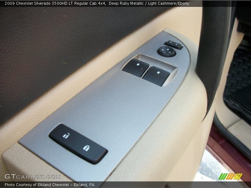 Deep Ruby Metallic / Light Cashmere/Ebony 2009 Chevrolet Silverado 3500HD LT Regular Cab 4x4