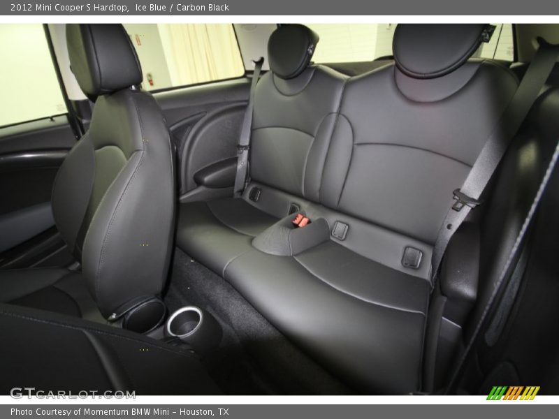 Rear Seat of 2012 Cooper S Hardtop