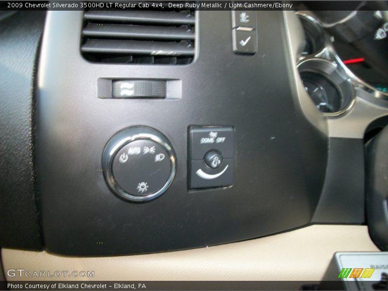 Deep Ruby Metallic / Light Cashmere/Ebony 2009 Chevrolet Silverado 3500HD LT Regular Cab 4x4