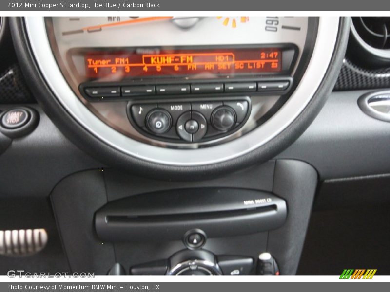 Ice Blue / Carbon Black 2012 Mini Cooper S Hardtop