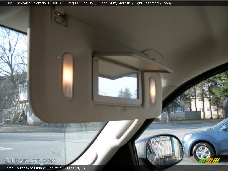 Deep Ruby Metallic / Light Cashmere/Ebony 2009 Chevrolet Silverado 3500HD LT Regular Cab 4x4