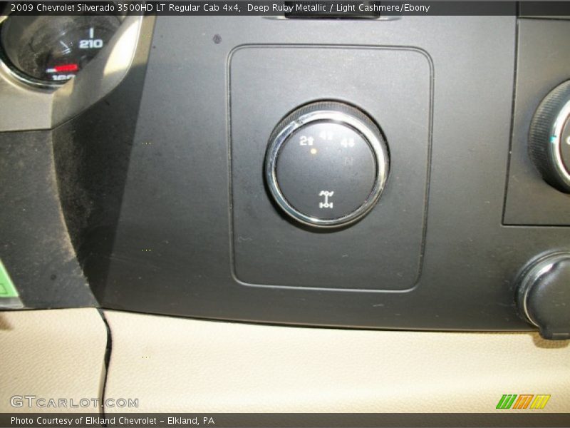 Deep Ruby Metallic / Light Cashmere/Ebony 2009 Chevrolet Silverado 3500HD LT Regular Cab 4x4