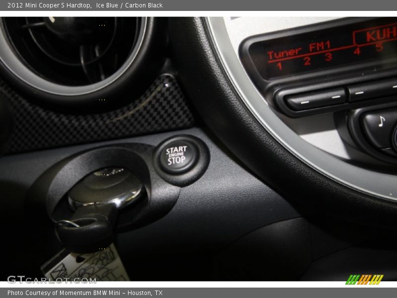 Ice Blue / Carbon Black 2012 Mini Cooper S Hardtop
