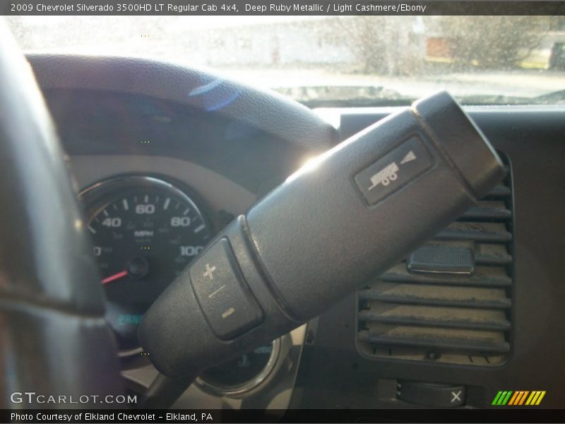 Deep Ruby Metallic / Light Cashmere/Ebony 2009 Chevrolet Silverado 3500HD LT Regular Cab 4x4