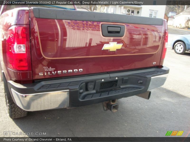 Deep Ruby Metallic / Light Cashmere/Ebony 2009 Chevrolet Silverado 3500HD LT Regular Cab 4x4