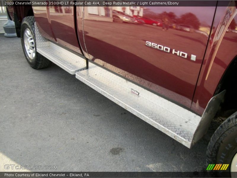 Deep Ruby Metallic / Light Cashmere/Ebony 2009 Chevrolet Silverado 3500HD LT Regular Cab 4x4