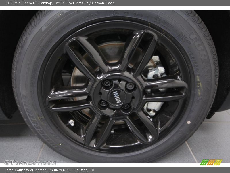 White Silver Metallic / Carbon Black 2012 Mini Cooper S Hardtop