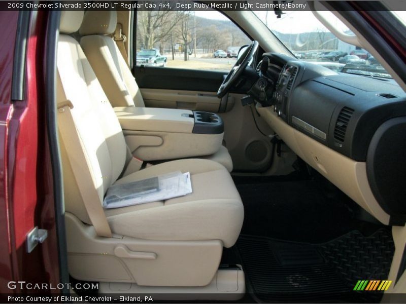 Deep Ruby Metallic / Light Cashmere/Ebony 2009 Chevrolet Silverado 3500HD LT Regular Cab 4x4