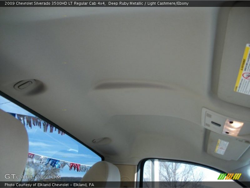 Deep Ruby Metallic / Light Cashmere/Ebony 2009 Chevrolet Silverado 3500HD LT Regular Cab 4x4