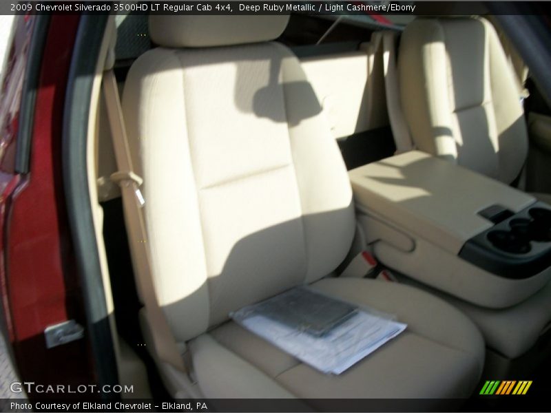 Deep Ruby Metallic / Light Cashmere/Ebony 2009 Chevrolet Silverado 3500HD LT Regular Cab 4x4