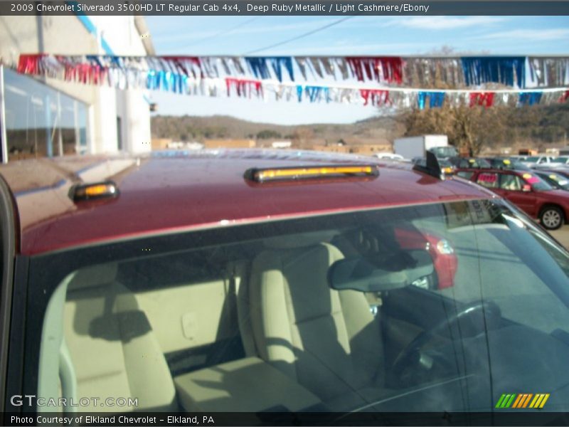 Deep Ruby Metallic / Light Cashmere/Ebony 2009 Chevrolet Silverado 3500HD LT Regular Cab 4x4
