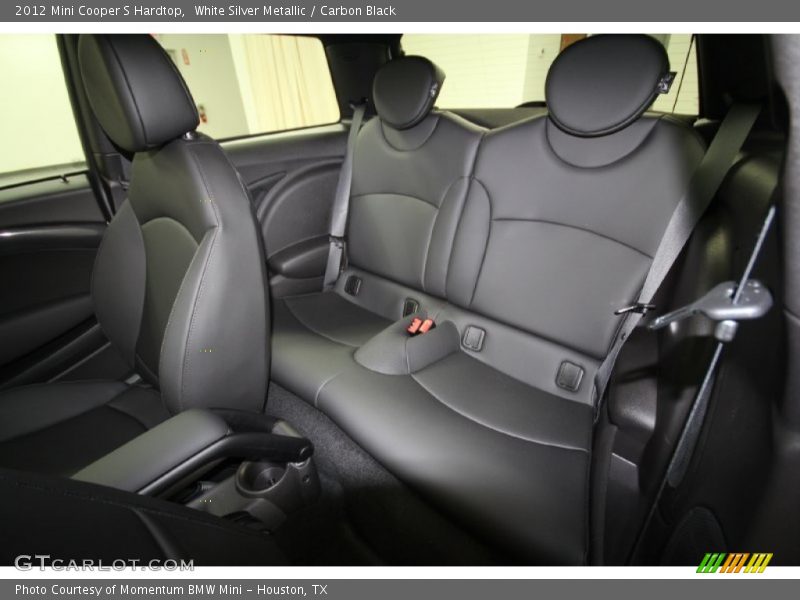 White Silver Metallic / Carbon Black 2012 Mini Cooper S Hardtop
