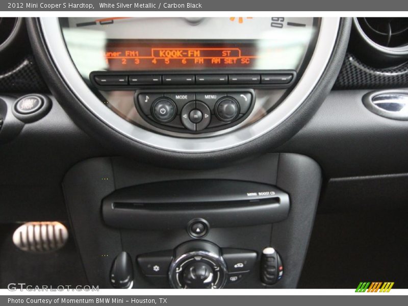 White Silver Metallic / Carbon Black 2012 Mini Cooper S Hardtop