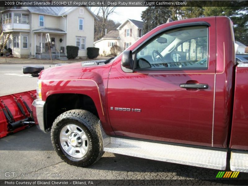 Deep Ruby Metallic / Light Cashmere/Ebony 2009 Chevrolet Silverado 3500HD LT Regular Cab 4x4
