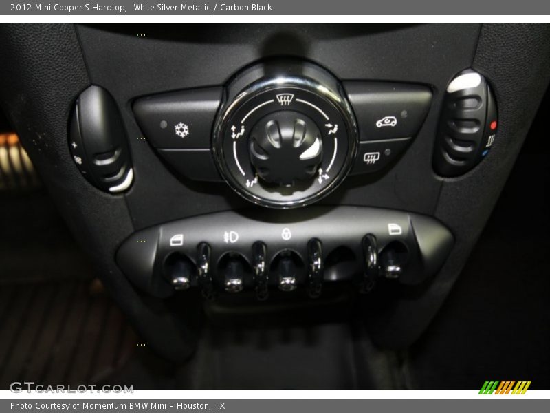 White Silver Metallic / Carbon Black 2012 Mini Cooper S Hardtop