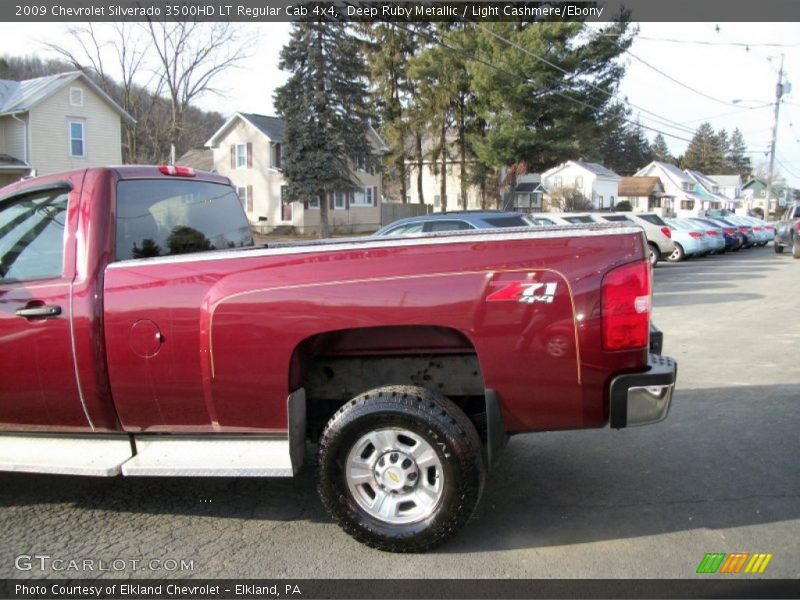 Deep Ruby Metallic / Light Cashmere/Ebony 2009 Chevrolet Silverado 3500HD LT Regular Cab 4x4