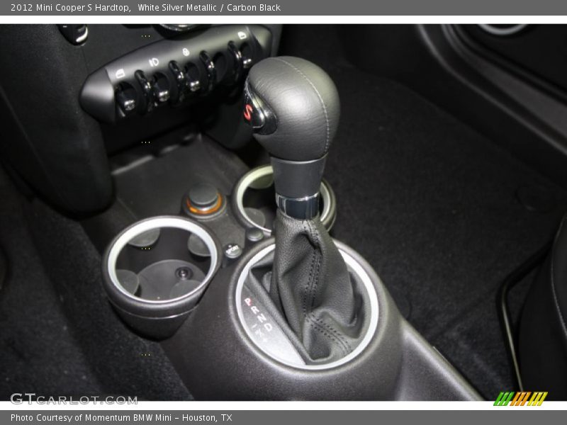 White Silver Metallic / Carbon Black 2012 Mini Cooper S Hardtop