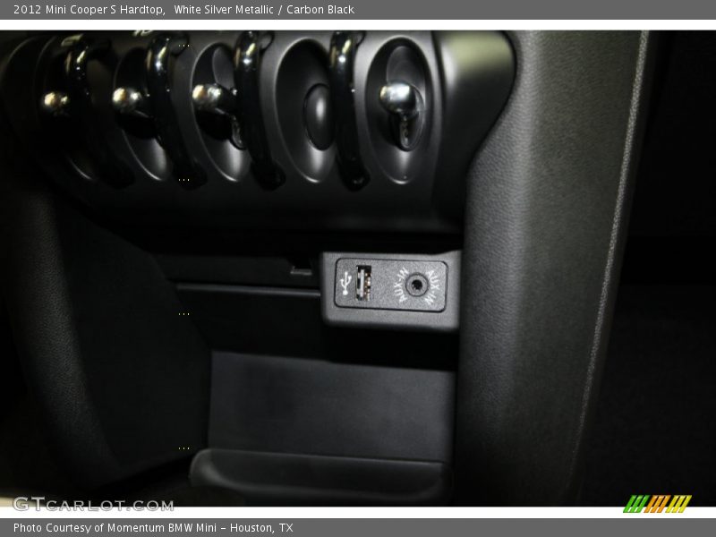 White Silver Metallic / Carbon Black 2012 Mini Cooper S Hardtop