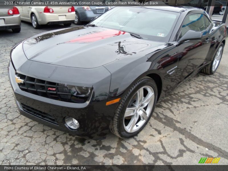 Carbon Flash Metallic / Jet Black 2012 Chevrolet Camaro LT 45th Anniversary Edition Coupe