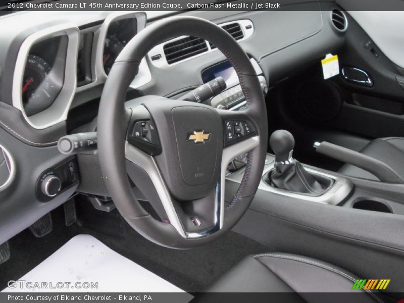  2012 Camaro LT 45th Anniversary Edition Coupe Jet Black Interior