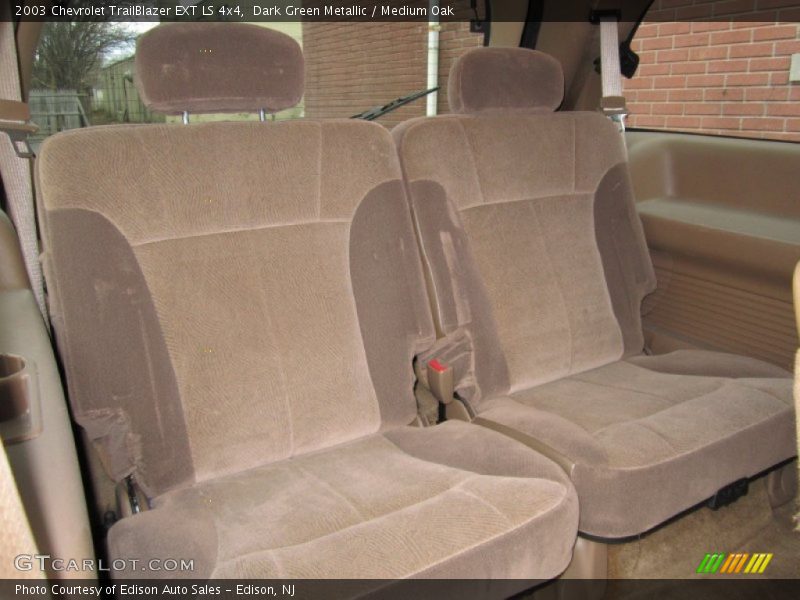 Dark Green Metallic / Medium Oak 2003 Chevrolet TrailBlazer EXT LS 4x4