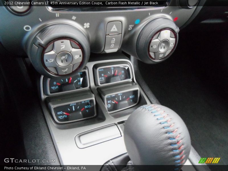 Controls of 2012 Camaro LT 45th Anniversary Edition Coupe