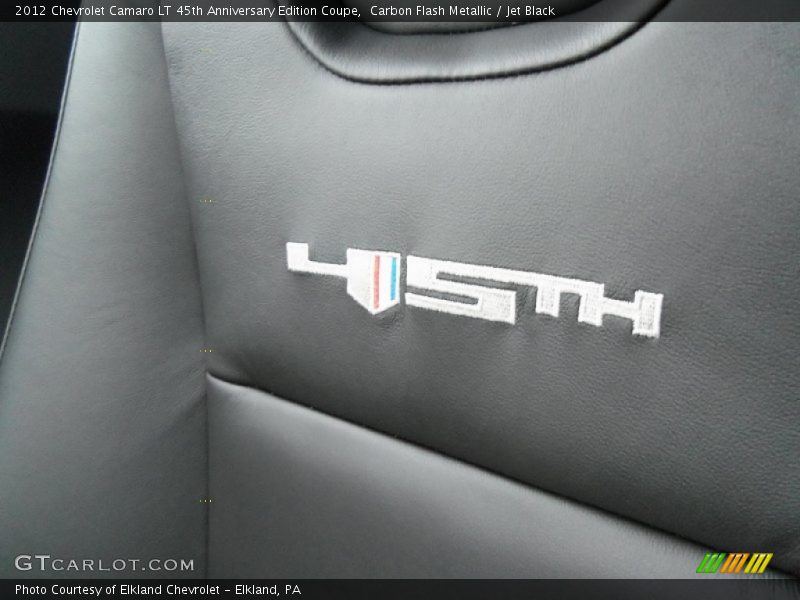 Carbon Flash Metallic / Jet Black 2012 Chevrolet Camaro LT 45th Anniversary Edition Coupe