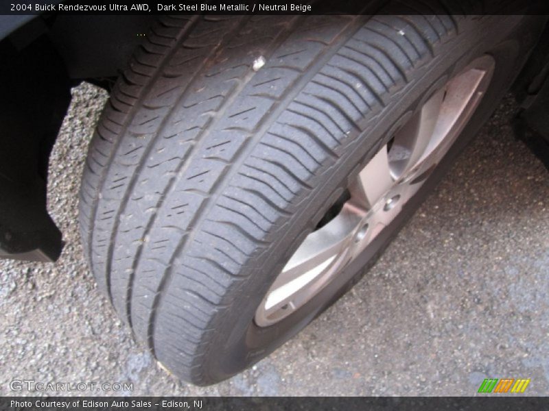 Dark Steel Blue Metallic / Neutral Beige 2004 Buick Rendezvous Ultra AWD