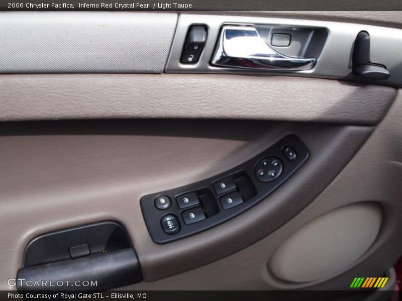 Inferno Red Crystal Pearl / Light Taupe 2006 Chrysler Pacifica