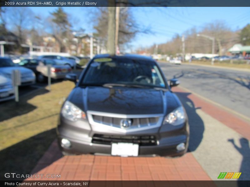 Grigio Metallic / Ebony 2009 Acura RDX SH-AWD